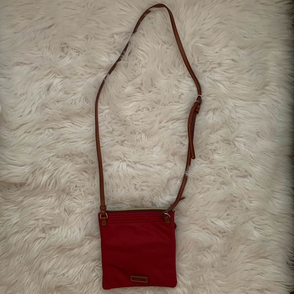 Dooney & Bourke red crossbody